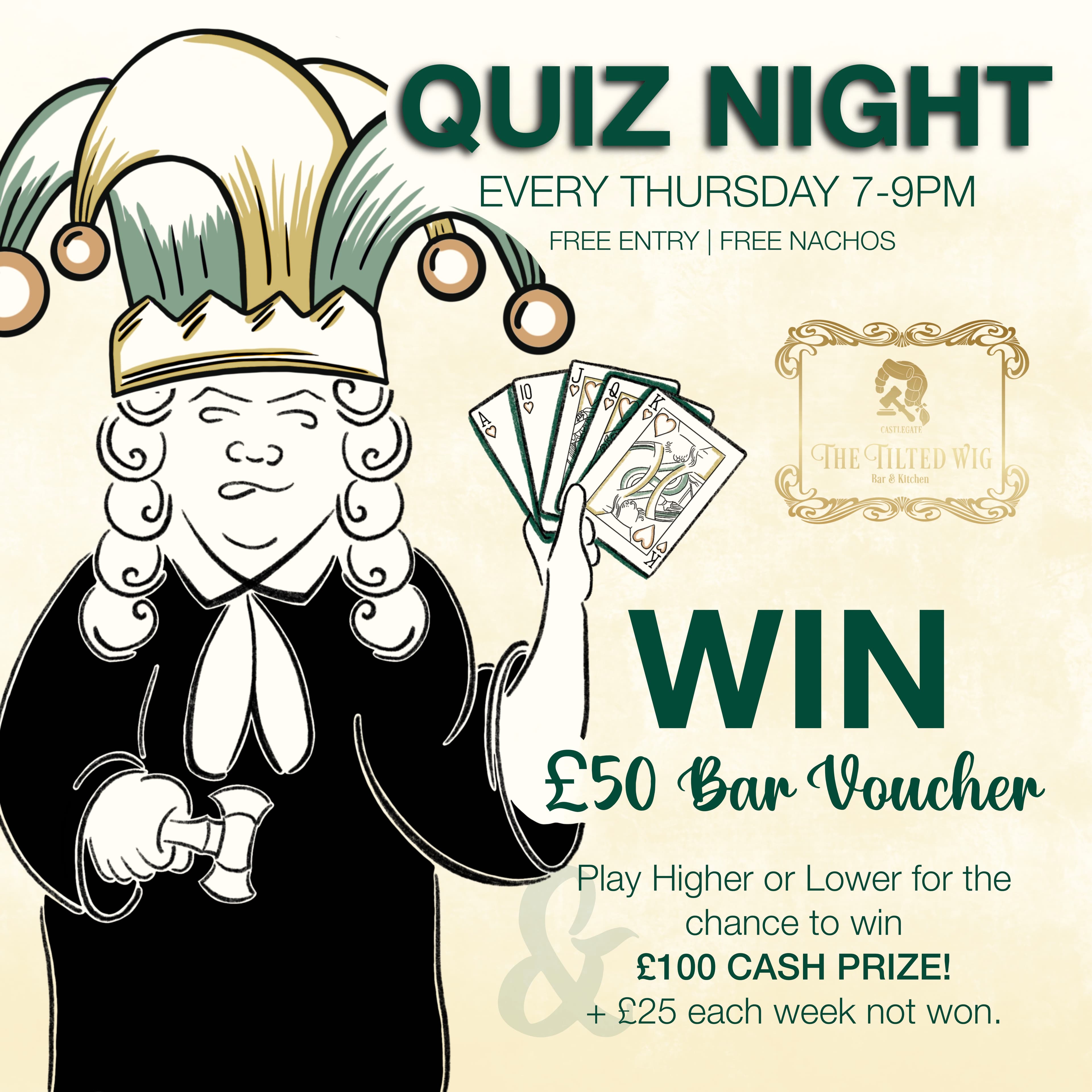Quiz Night at The Tilted Wig